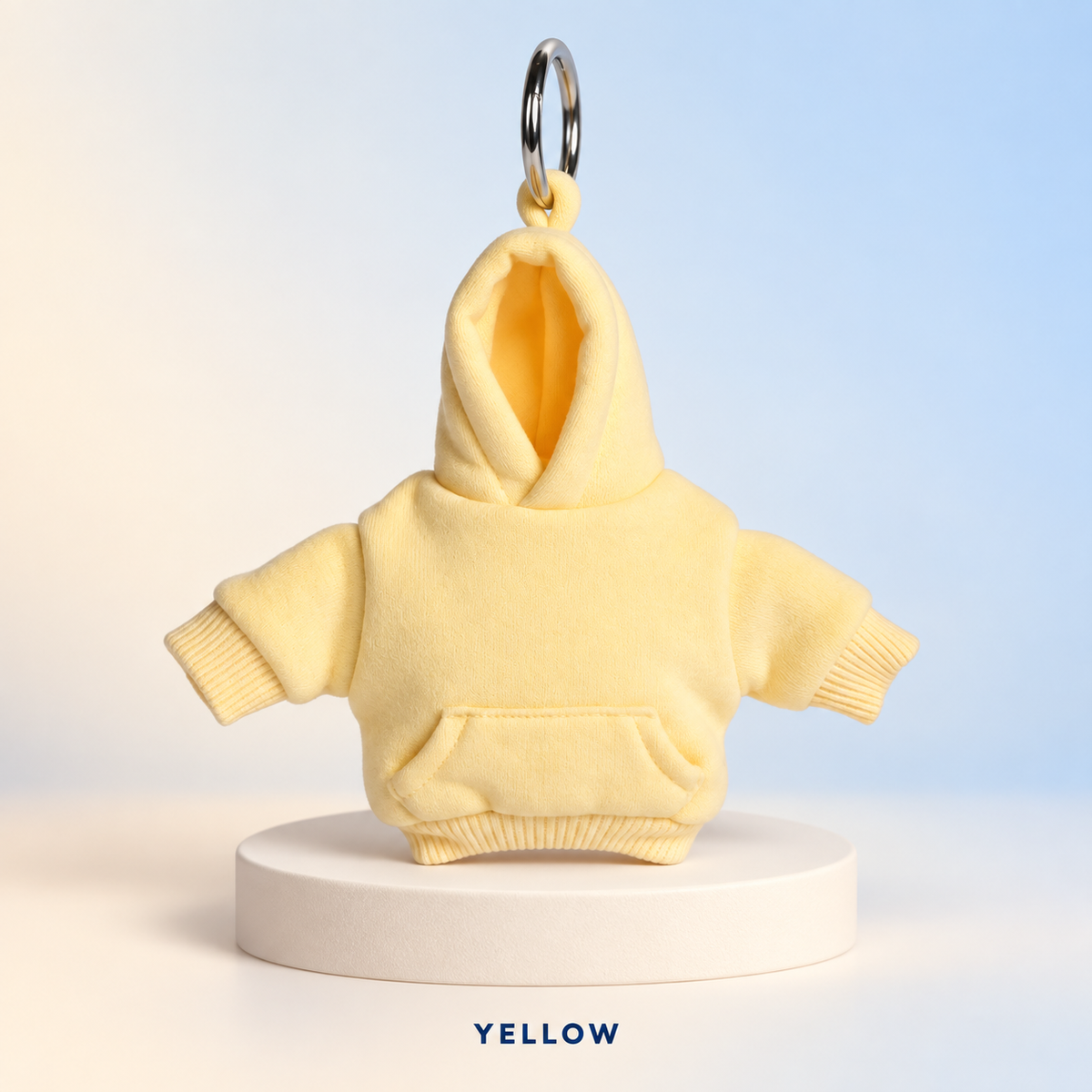 🧥🔑 Hoodie Keychain | Miniature Stress Ball Hoodie Clip-On Keychain Charm 😌✨✨