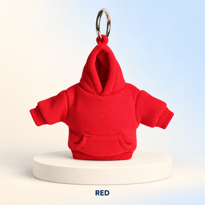 🧥🔑 Hoodie Keychain | Miniature Stress Ball Hoodie Clip-On Keychain Charm 😌✨✨