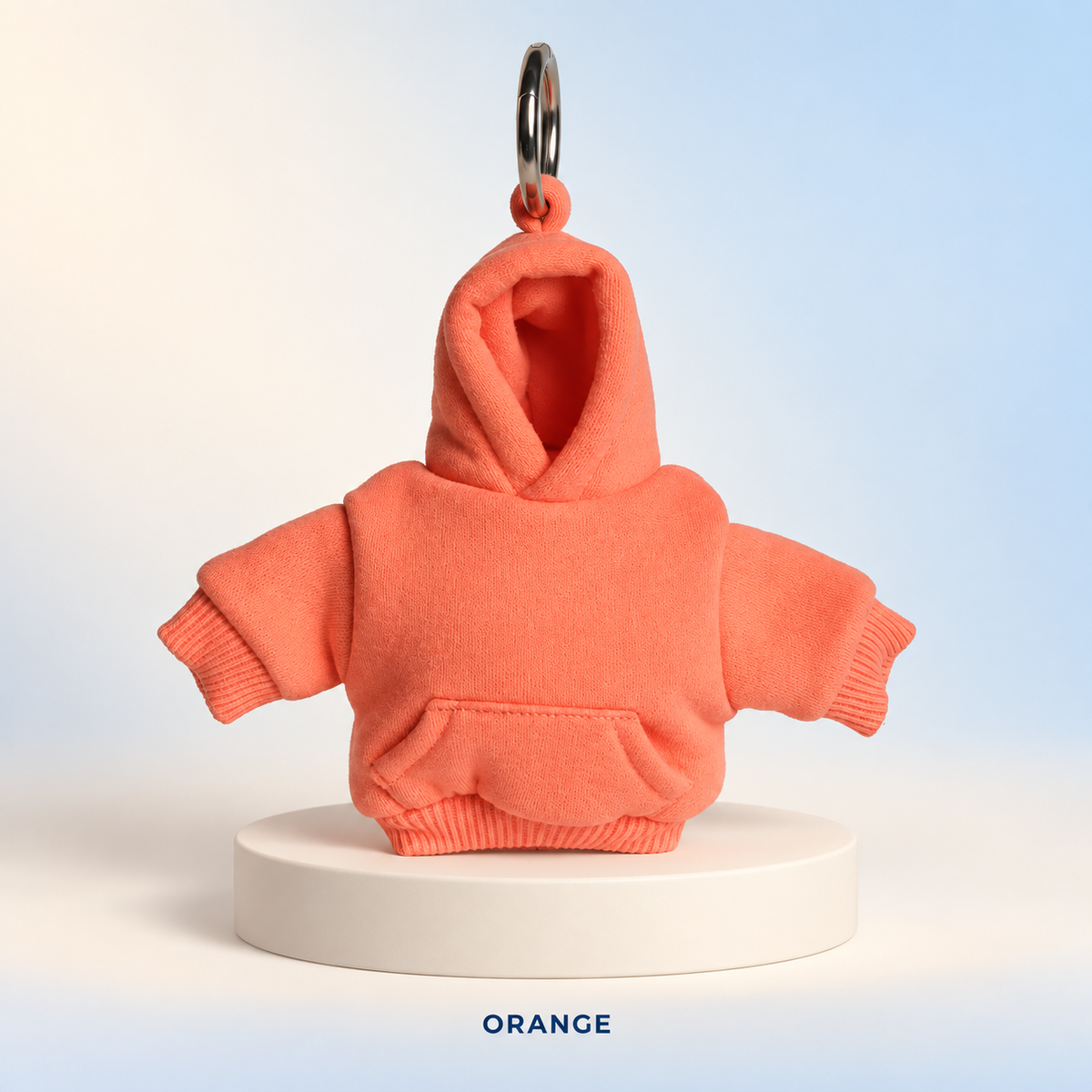 🧥🔑 Hoodie Keychain | Miniature Stress Ball Hoodie Clip-On Keychain Charm 😌✨✨