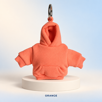 🧥🔑 Hoodie Keychain | Miniature Stress Ball Hoodie Clip-On Keychain Charm 😌✨✨