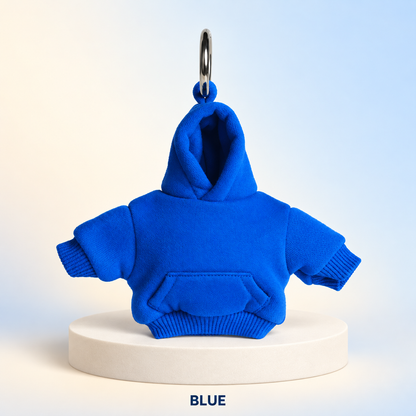 🧥🔑 Hoodie Keychain | Miniature Stress Ball Hoodie Clip-On Keychain Charm 😌✨✨