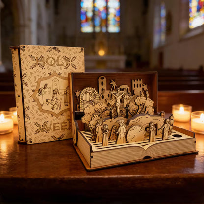Life of Jesus Wooden Easter Puzzle Set - A Journey Through His Life