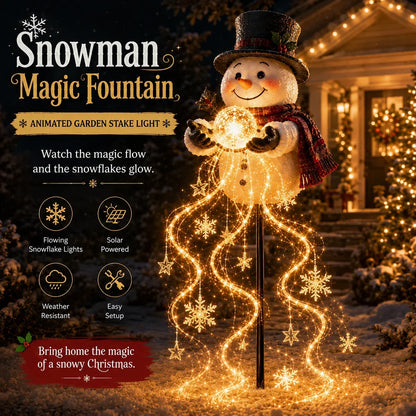 🎅✨ 2026 New Santa's Flying Sleigh Gift Cascade – Solar Christmas Garden Light