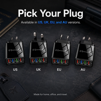 The Charger Big Tech Hates | 4-Port Quick Charge 3.0 + AI Performance Boost