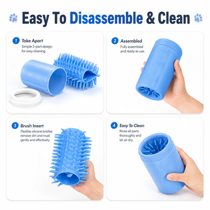 Automatic Pet Paw Washer — Dirty Paws In. Clean Paws Out. 🐾
