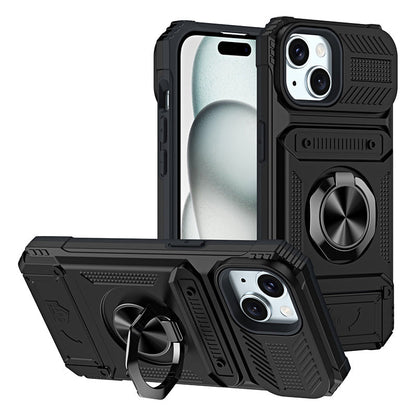 🛡️  Heavy Duty Magnetic Armor Case With Hidden Kickstand And Wallet