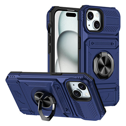 🛡️  Heavy Duty Magnetic Armor Case With Hidden Kickstand And Wallet