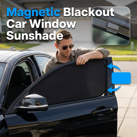 🔥Magnetic & Embedded Car Window Sunshade