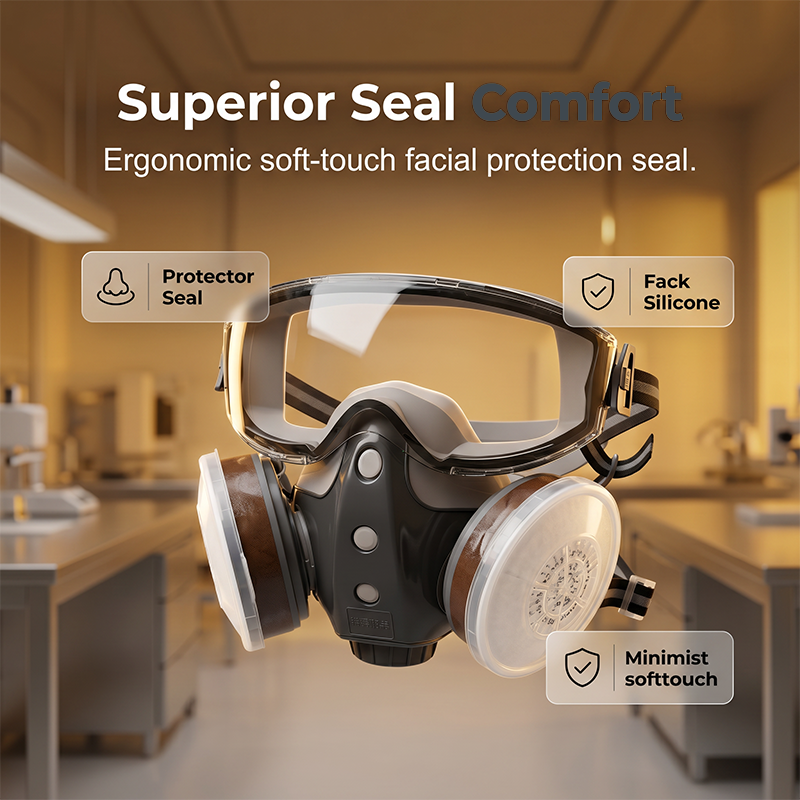 Professional Paint Spraying Respirator Mask