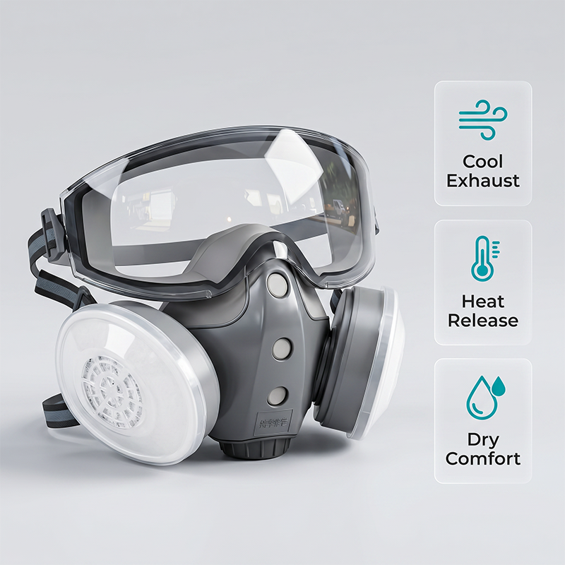 Professional Paint Spraying Respirator Mask