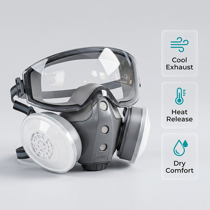Professional Paint Spraying Respirator Mask