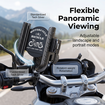 ⚡Quick-Release Bike Phone Mount with Secure Lock