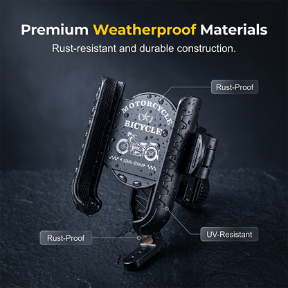 ⚡Quick-Release Bike Phone Mount with Secure Lock