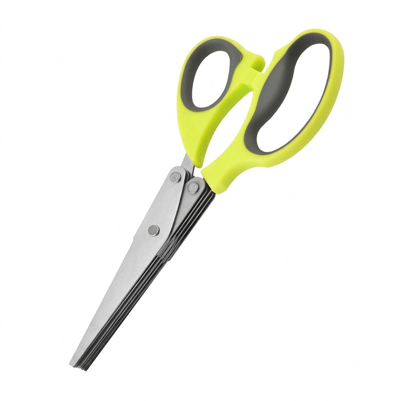 🔥5-Blade Herb Scissors – Stainless Steel Kitchen Shears for Herbs, Scallions & Garnishes✂️🌿