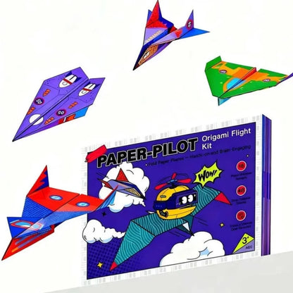 DIY Paper Airplane Set for Kids – 16 Designs